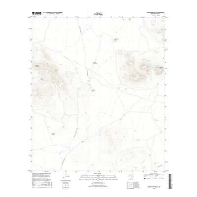 2016 Map of Horseshoe Butte, 2016 Print