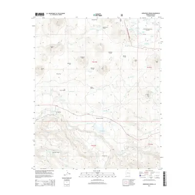 2014 Map of Horseshoe Cienega, 2014 Print