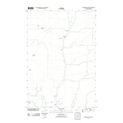 2011 Map of Horseshoe Creek, 2011 Print