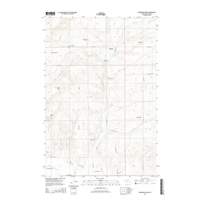 2014 Map of Horseshoe Creek, 2014 Print