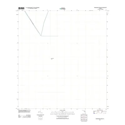 2012 Map of Horseshoe Head, 2012 Print