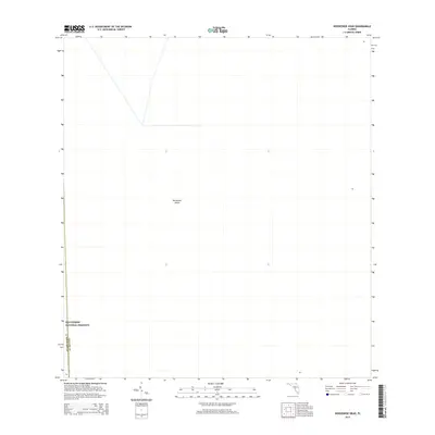 2015 Map of Horseshoe Head, 2015 Print
