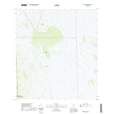 2021 Map of Horseshoe Head, 2021 Print