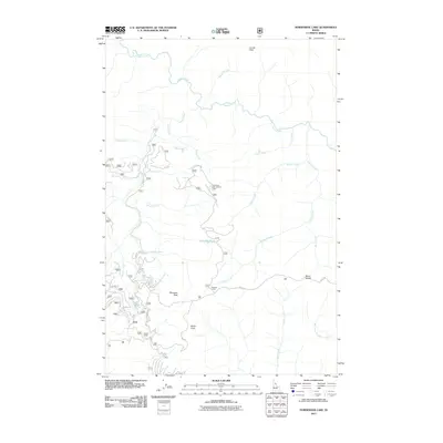 2011 Map of Horseshoe Lake, 2011 Print