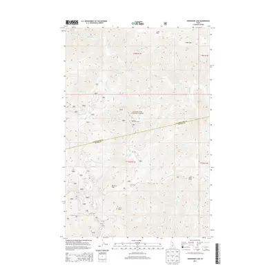 2013 Map of Horseshoe Lake, 2013 Print
