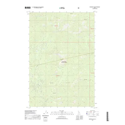 2020 Map of Horseshoe Lake, 2020 Print