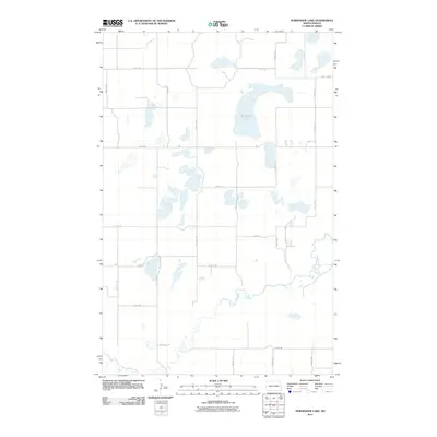 2011 Map of Horseshoe Lake, 2011 Print