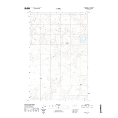 2020 Map of Horseshoe Lake, 2020 Print