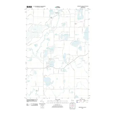 2010 Map of Horseshoe Lake, 2010 Print