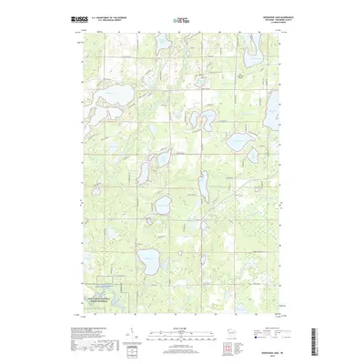2019 Map of Horseshoe Lake, 2019 Print