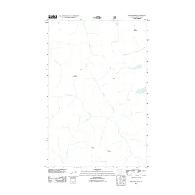 2011 Map of Horseshoe Peak, 2011 Print