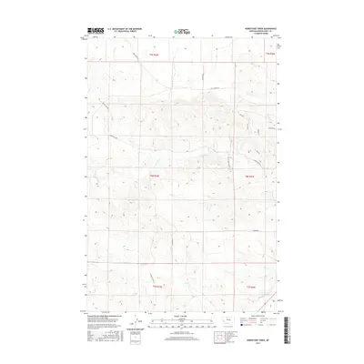 2017 Map of Horsethief Creek, 2017 Print
