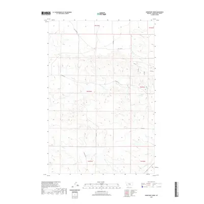 2020 Map of Horsethief Creek, 2020 Print