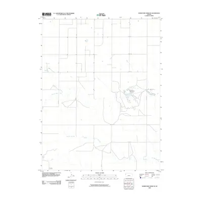 2009 Map of Horsethief Draw NE, 2009 Print