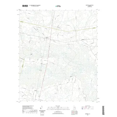 2020 Map of Hortense, 2020 Print