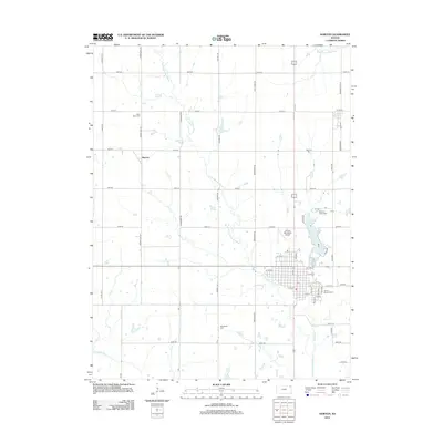 2012 Map of Horton, 2012 Print