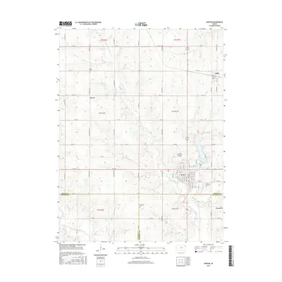 2015 Map of Horton, 2015 Print