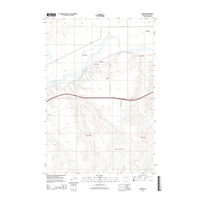 2014 Map of Horton, 2014 Print