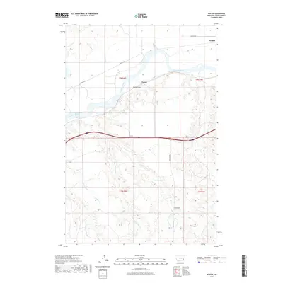 2020 Map of Horton, 2020 Print