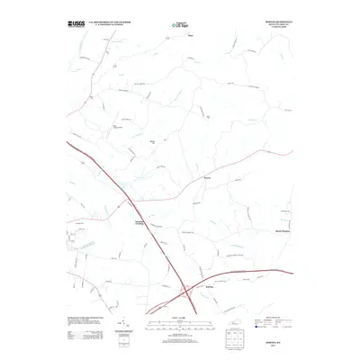 2013 Map of Horton, 2013 Print