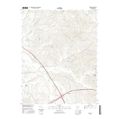 2016 Map of Horton, 2016 Print