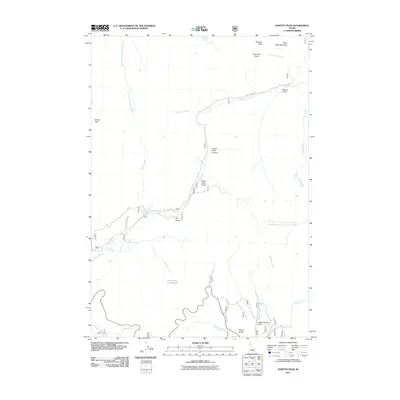 2011 Map of Horton Peak, 2011 Print