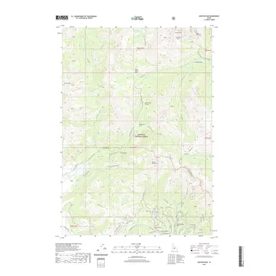 2020 Map of Horton Peak, 2020 Print