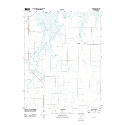 2011 Map of Horton, 2011 Print