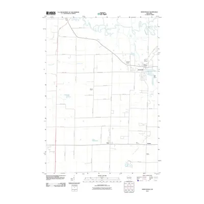 2010 Map of Hortonville, 2010 Print