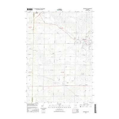 2016 Map of Hortonville, 2016 Print