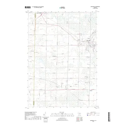 2018 Map of Hortonville, 2018 Print