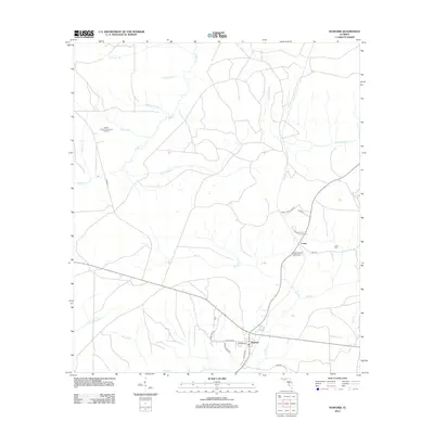 2012 Map of Hosford, 2012 Print