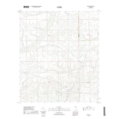2018 Map of Hosford, 2018 Print