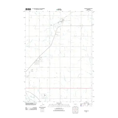 2011 Map of Hoskins, 2011 Print