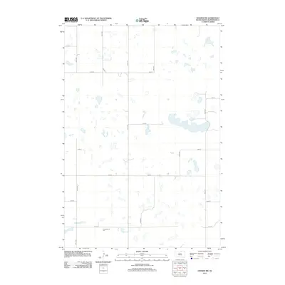 2012 Map of Hosmer NW, 2012 Print