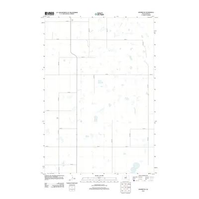 2012 Map of Hosmer SE, 2012 Print