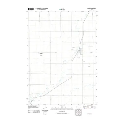 2010 Map of Hospers, 2010 Print
