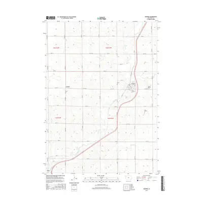2015 Map of Hospers, 2015 Print