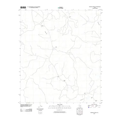 2010 Map of Hospital Ranch, 2010 Print