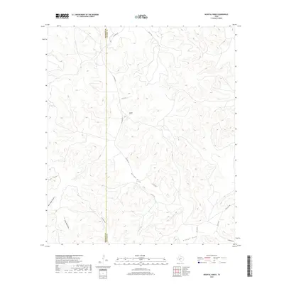 2019 Map of Hospital Ranch, 2019 Print