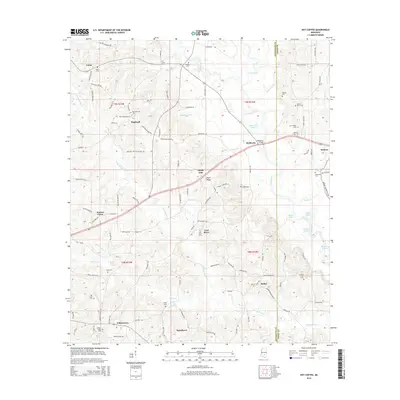 2015 Map of Hot Coffee, 2015 Print