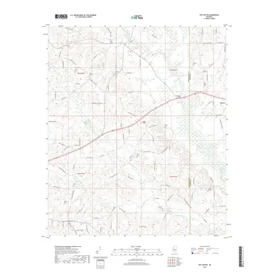 2018 Map of Hot Coffee, 2018 Print