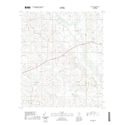 2020 Map of Hot Coffee, 2020 Print