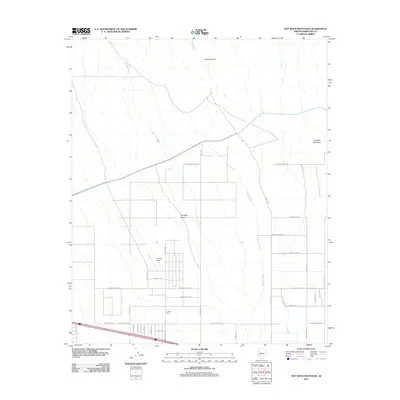 2011 Map of Hot Rock Mountain, 2011 Print