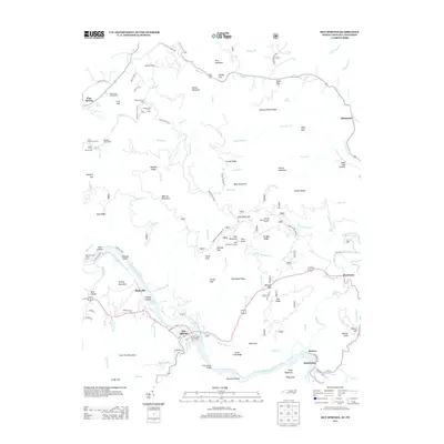 2013 Map of Hot Springs, 2013 Print