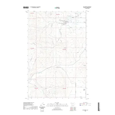 2020 Map of Hot Springs, 2020 Print