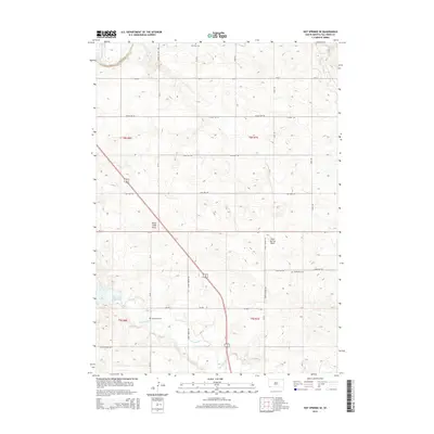 2015 Map of Hot Springs SE, 2015 Print