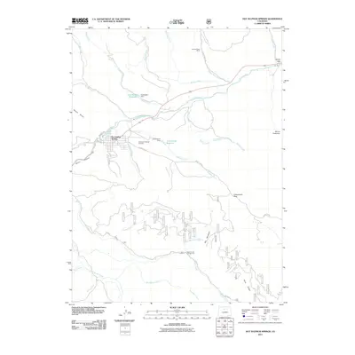 2011 Map of Hot Sulphur Springs, 2011 Print