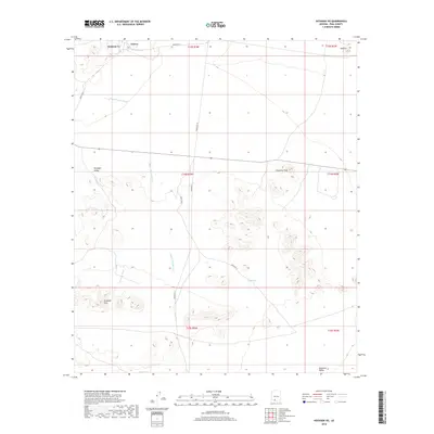 2018 Map of Hotason Vo, 2018 Print