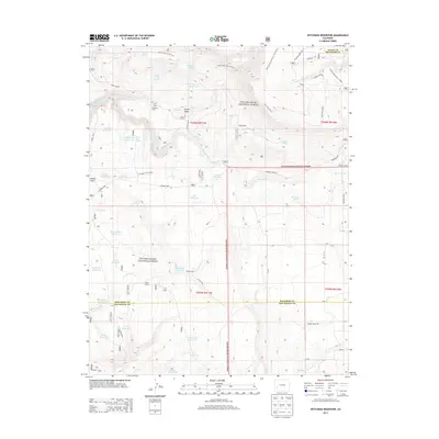 2013 Map of Hotchkiss Reservoir, 2013 Print
